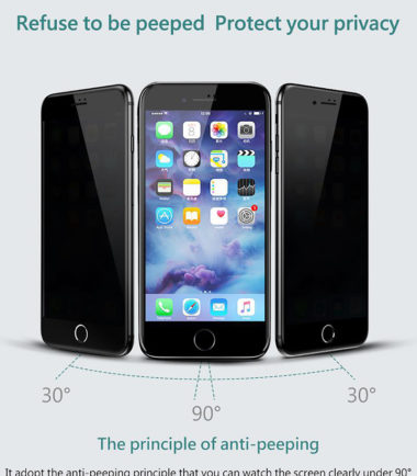 Privacy Anti-Spy Glass iPhone 7 plus / 8 plus