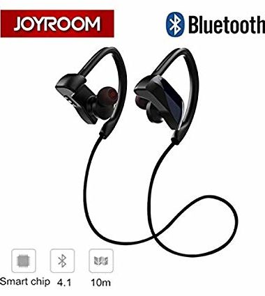 JR-U12 Bluetooth Earphones, Waterproof IPX7 - Red