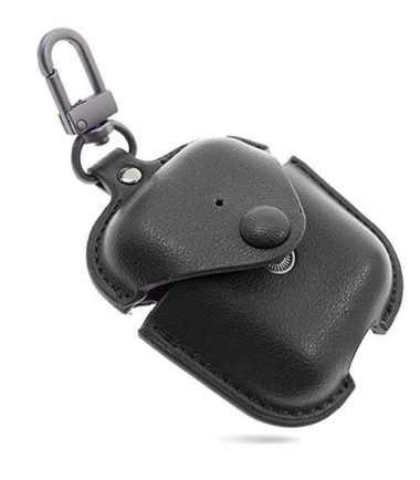 AirPods Leather Case - Black