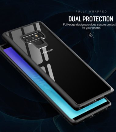 Vero Clear Transparent Anti Fingerprint Protective Case For Samsung Galaxy Note 9