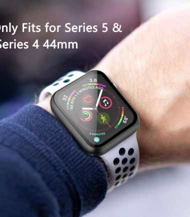 Protective Cover + Tempered Glass For Apple Watch series 1,2,3,4,5 Size 42 MM 44 MM 38MM 40 MM - 42