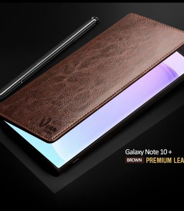 V1 FLIP COVER LEATHER FOR GALAXY NOTE 10 / NOTE 10 PLUS