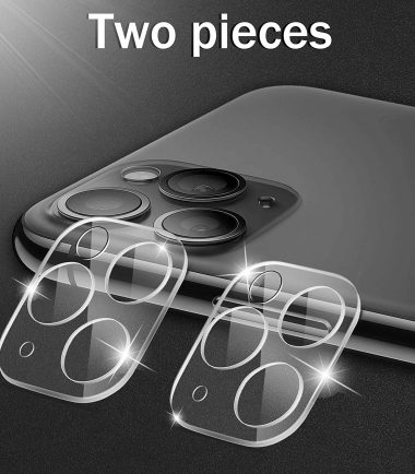 [ 2 Pack ] for iPhone 11 / Pro/ Pro Max Camera Lens Protector Tempered Glass, HD Clea