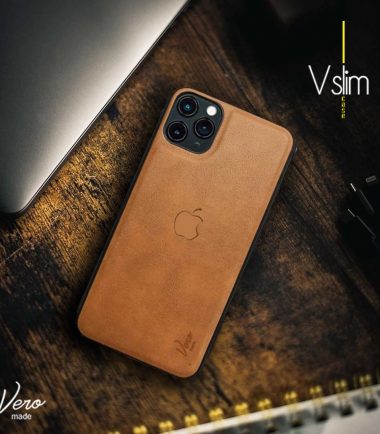 VSLIM BACK COVER LEATHER CASE FOR IPHONE 11/ 11 PRO / 11 PRO MAX - Iphone 11, Brown