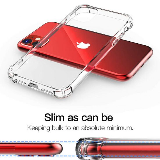 Airbag Case For iPhone 12 / 12 Pro / 12 Pro Max Shockproof Armor Clear With Screen Protector - iphone 12-12pro